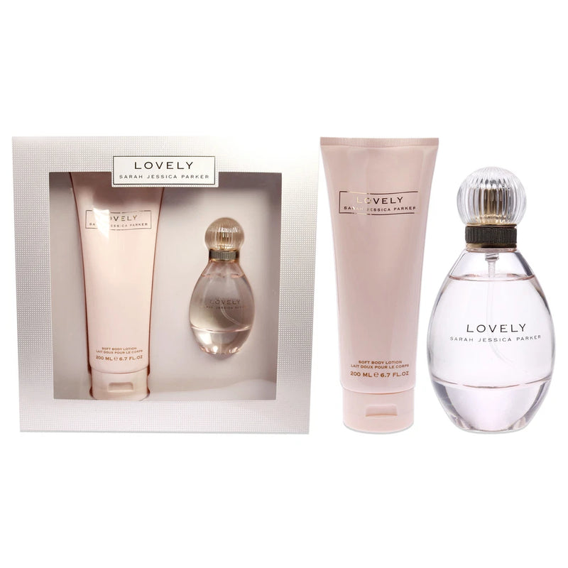 Lovely by Sarah Jessica Parker - Lotion and Perfume for Women - 2 Pc Gift Set EDP