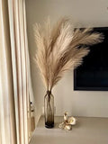 43" / 3.6 ft Pampas Grass Tall 4 Pcs - Artificial Large Pampas Coffee & Cream Pampas Grass
