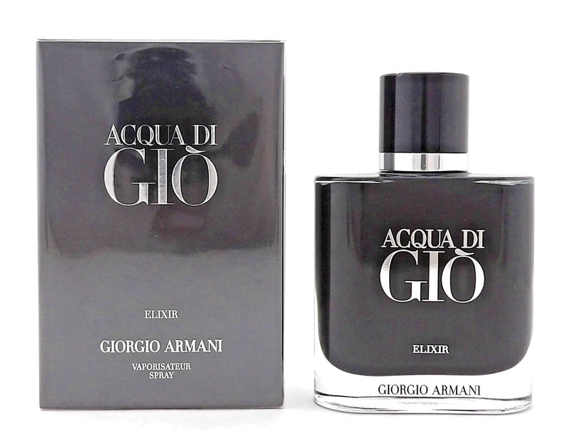 Acqua Di Gio ELIXIR by Giorgio Armani 1.6 oz PARFUM Spray for Men New Sealed Box EDP