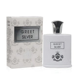 Greet Silver Eau de Parfum Spray for Men 3.4 fl oz Regular Size Fragrance EDP