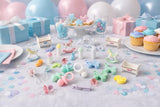 Baby Shower/Gender Reveal/ bag filler, table decor, mini-items/ cake decorations Roses