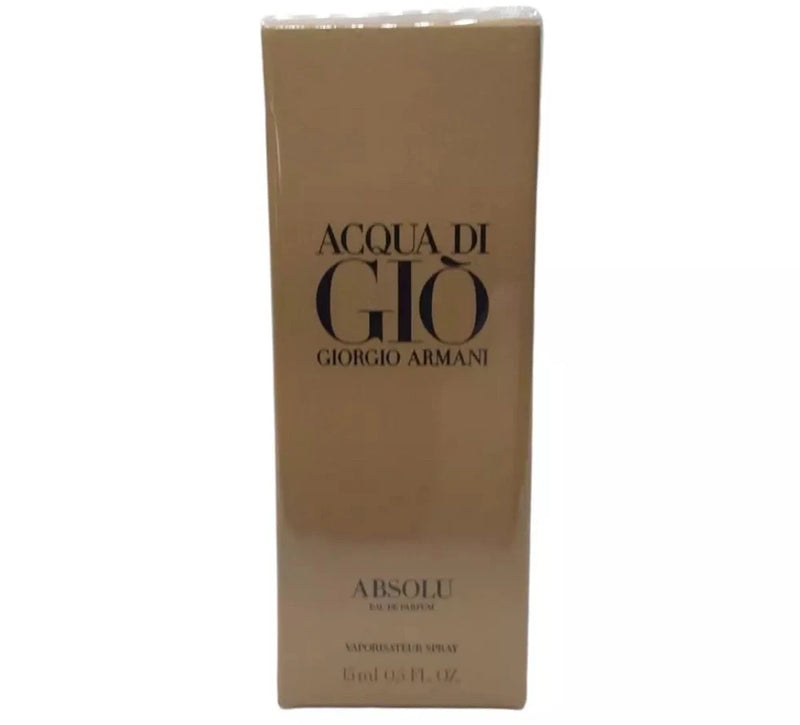 Giorgio Armani Acqua Di Gio ABSOLU edp 15ml .5oz DISCONTINUED Travel Size Sealed EDP