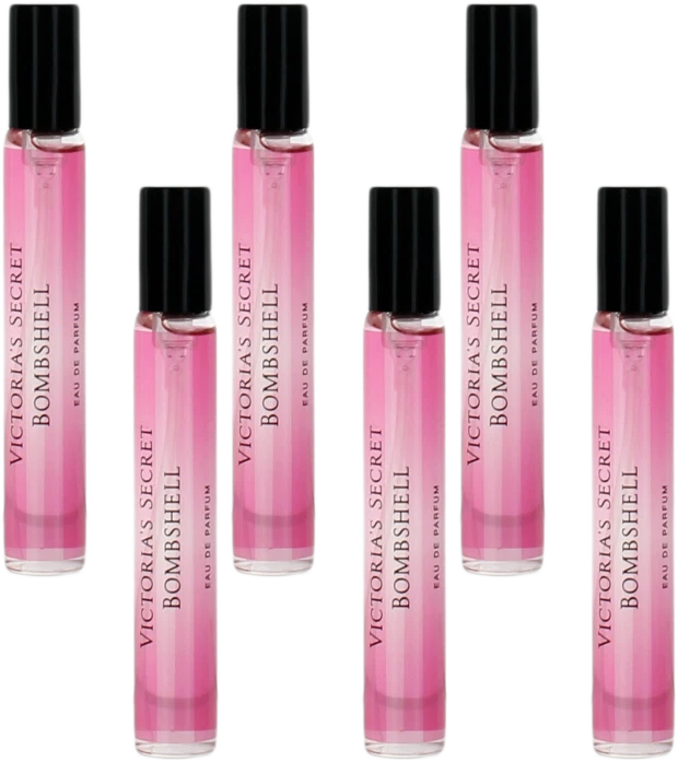 Victoria's Secret Bombshell (W) Mini EDP Spray .24oz UB -6PK EDP