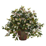 Nearly Natural Hoya Artificial Plant In Decorative Planter Realistic Home Decor Green Plant