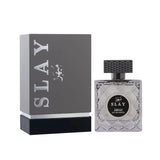 Eau De Parfum Men SLAY by ARIAZ 100ml  Woody Aromatic +6 Free Samples EDP