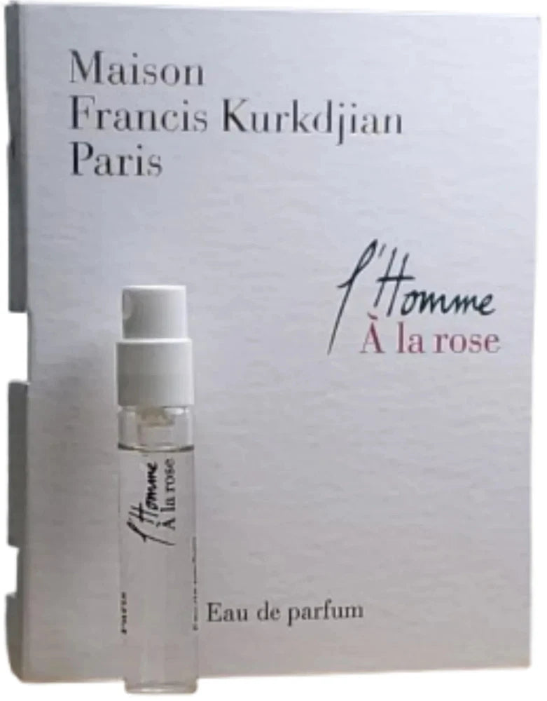 MAISON FRANCIS KURKDJIAN L'HOMME A LA ROSE 2ml EDP Sample Spray MFK NEW EDP
