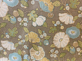 Hip Dove Print Fabric Drapery/Upholstery Flowering Plants