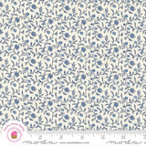 Moda AMELIA'S BLUES 31654 11 Blue Floral Betsy Chutchian Quilt Fabric CIVIL WAR Flowering Plants