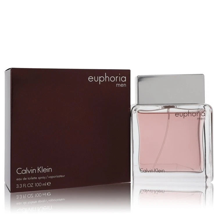 Euphoria by Calvin Klein Eau De Toilette Spray 3.4 oz For Men Brand New EDT