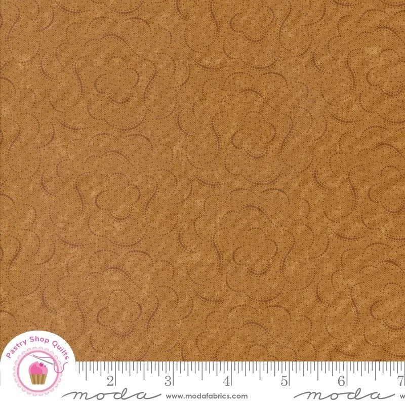 Moda DAISY LANE 9767 12 Gold Yellow Sunflower KANSAS TROUBLES Quilt Fabric Flowering Plants