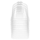 10 Pcs Plastic Clear Dome Covers for Plants Garden Cloche Humidity Garden Plants