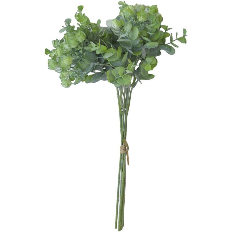 Fake Flower with Round Berries European Look for Wedding Photography Props Green Plant