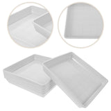 10 Pcs Garden Balcony Plastic Flower Pot Plant Drip Tray Water Catcher Garden Plants