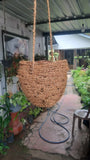 Natural Coconut husk Orchid Hanging flower Basket pot for Garden Planter Garden Plants