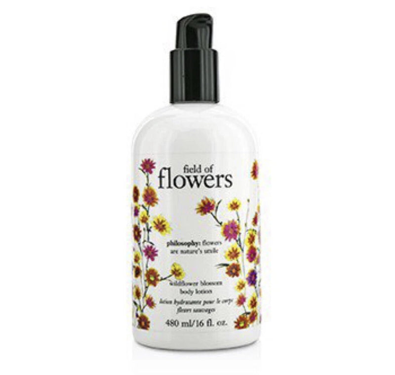 NEW 16 OZ PHILOSOPHY FIELD OF FLOWERS BODY LOTION WILDFLOWER BLOSSOM Bouquet