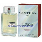 YVES DE SISTELLE SANTINO COLOGNE FOR MEN 3.3 OZ / 100 ML EAU DE TOILETTE SPRAY EDT