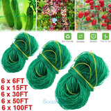 6-100ft Garden Plant Trellis Netting Heavy Duty Mesh Netting for Climbing Plants Garden Plants