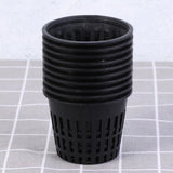 40 Pcs Plastic Net Cups Garden Plastic Net Pot Hydroponic Pots Planting Net Cups Garden Plants