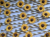 3D Sunflower Paper Straw Sunflower