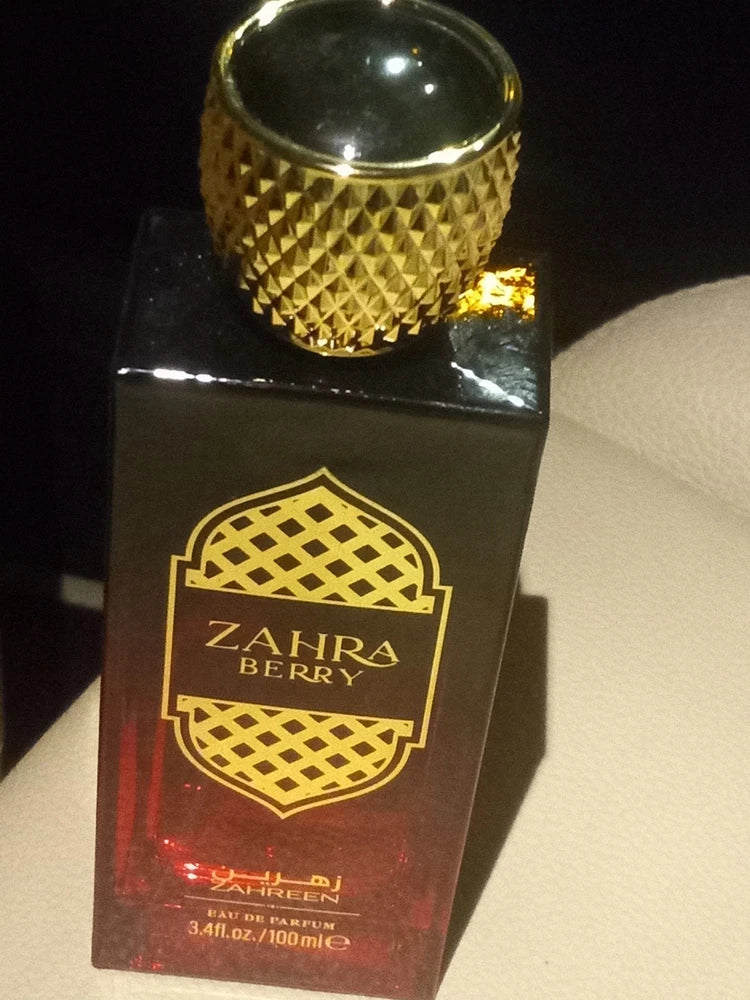 Zahra BERRY By ZAHREEN Eau de Parfum 3.4 Oz /100 ml NWOB EDP