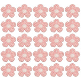 50 Pcs Mini Daisies Flower Sew on Patches, Flower Appliques Patches, Pink Daisies