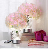 Living Glow rechargeable LED Color changing Flower Light~ Hydrangea NEW! Hydrangea