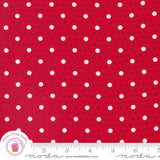 Moda STARBERRY 29186 22 Red Polka Dots COREY YODER Quilt Flowering Plants