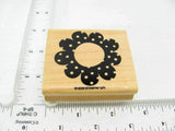 Bold Sunflower Rubber Stamp - Stamp Set A363 Sunflower