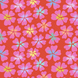 1/2 Yard Fabric - Petals - Red by by Kaffe Fassett for Free Spirit Flowering Plants