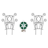 Metal Climbing Plant Stand Set Stackable Iron Design Indoor Outdoor Garden Garden Plants