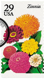 FLOWERS ON STAMPS - Vintage US Bundles (25 stamps per design) FREE SHIPPING Sunflower