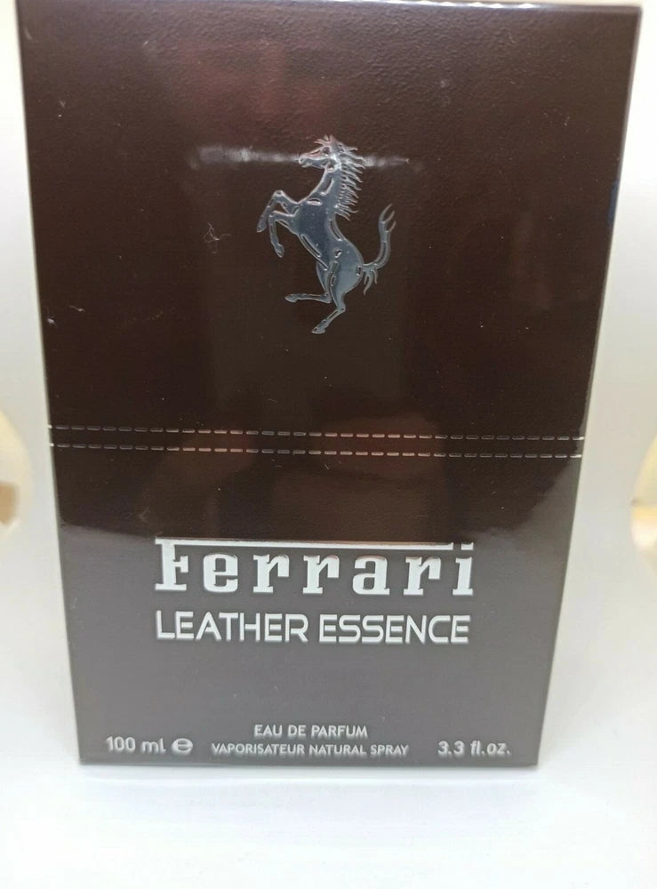 Ferrari Leather Essence 3.3 oz 100 ml Eau De Parfum Spray New In Sealed Box EDP