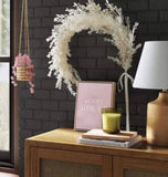 Threshold 22Ó Pampas Grass Botanical Ring Wreath Home Decor Ð NEW Pampas Grass