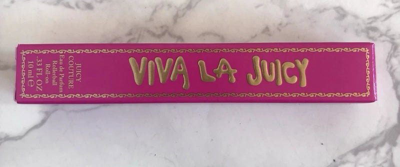 VIVA LA JUICY By JUICY COUTURE 0.33oz / 10ml EDP ROLLERBALL / ROLL-ON NEW IN BOX EDP
