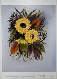 Sunflower Bouquet Limited Edition Art Print Signed Numbered 3 of only 20 Sunflower