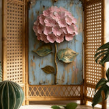 Creative Hydrangea Wall Hanging 5D Flower Decorative Plate  Background Prop Hydrangea