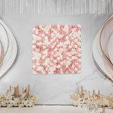 Artificial Square Flower Wall Panels Flower Wall Mat Silk Rose Flower Background Hydrangea