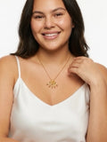 MADEWELL Sunflower Fallen Petals Necklace      sold out!!  #486 Sunflower