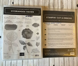 HYDRANGEA HAVEN Stamp Set HYDRANGEA Dies Stampin Up Bundle Hydrangea