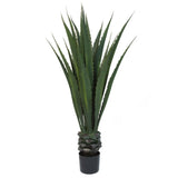 50 Inch Fake Artificial Giant Agave Floor Plant Indoor Outdoor Green Plant