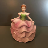 1982 The Flower Maidens of The Year VICTORIA The Lady Carnation Figurine Carnation