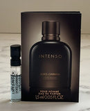 D&G Dolce & Gabbana Intenso Pour Homme EDP 1.5ml/.05oz Cologne Spray Sample EDP