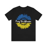 Pray For Ukraine Sunflower Stand With Ukraine Protest Anti Putin Peace Shirt Sunflower