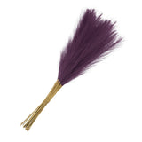20Pcs Pampas Grass,21" Fake Pampas Grass for Wedding Decoration,Dark purple Pampas Grass