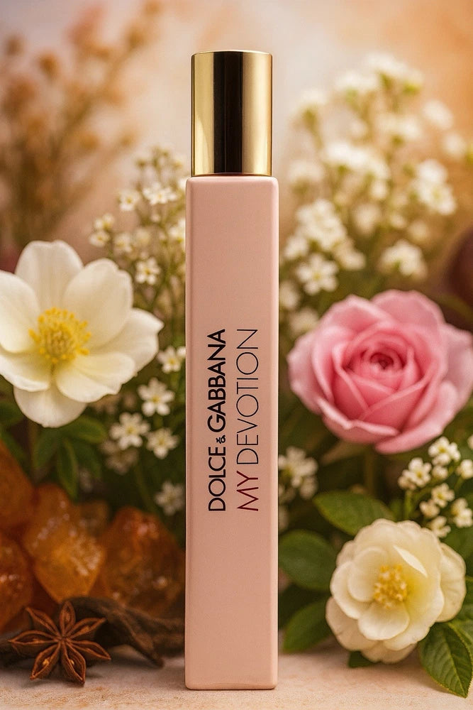 Dolce & Gabbana My Devotion intense EDP bottle, pale pink