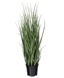 Vickerman 24" Everyday Artificial Green Potted Ryegrass Faux Grass Plant Decor Green Plant