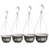Nature Flower Pot Garden Basket 9.5cm*9cm*6cm Removable Hook Widely Use Garden Plants