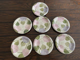 Nantucket Home Hydrangea Flower Salad Dessert Plates Set Of 7 Hydrangea
