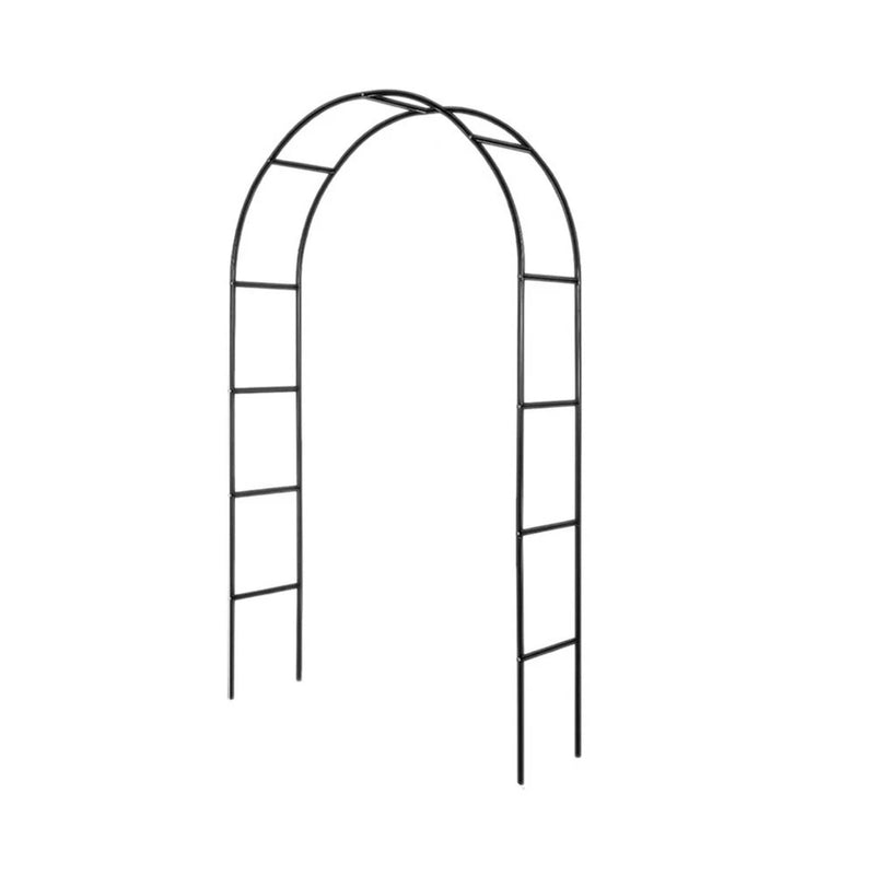 Outdoor Garden Arch Metal Frame 240 cm for Climbing For Plants Support Garden Plants