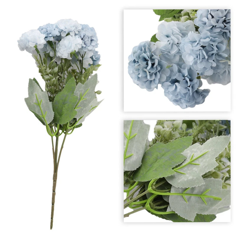 Simulation Flowers Artificial Flowers Wedding 1pcs For Centerpieces Hydrangea Hydrangea